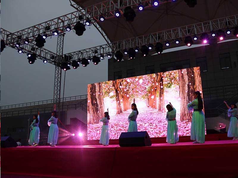 dance floor transparent stage