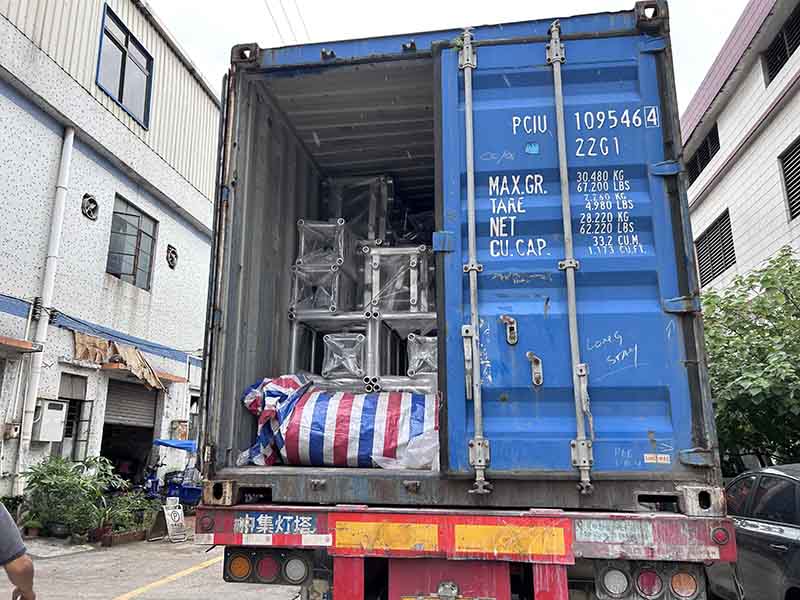 giàn mái container sân khấu