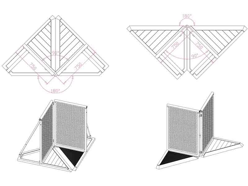 aluminum barrier design