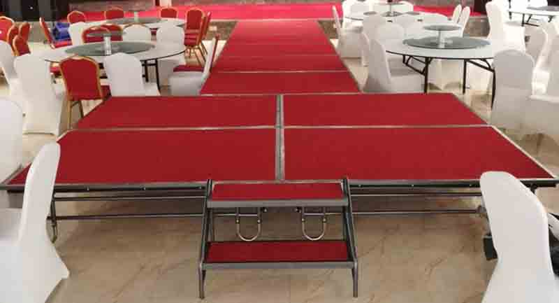 Folding Stage Setup Folding Stage Setup