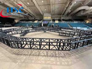 Hộp đèn sân khấu 18x18 inch Truss màu đen