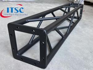  200mm khung nhôm hộp vuông sơn tĩnh điện màu đen