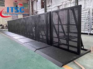 Cần bán hàng rào an ninh sơn tĩnh điện màu đen chất lượng cao