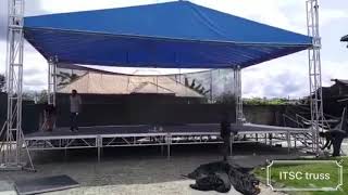 Hệ thống mái giàn sân khấu 6m được lắp đặt ở Nigeria!